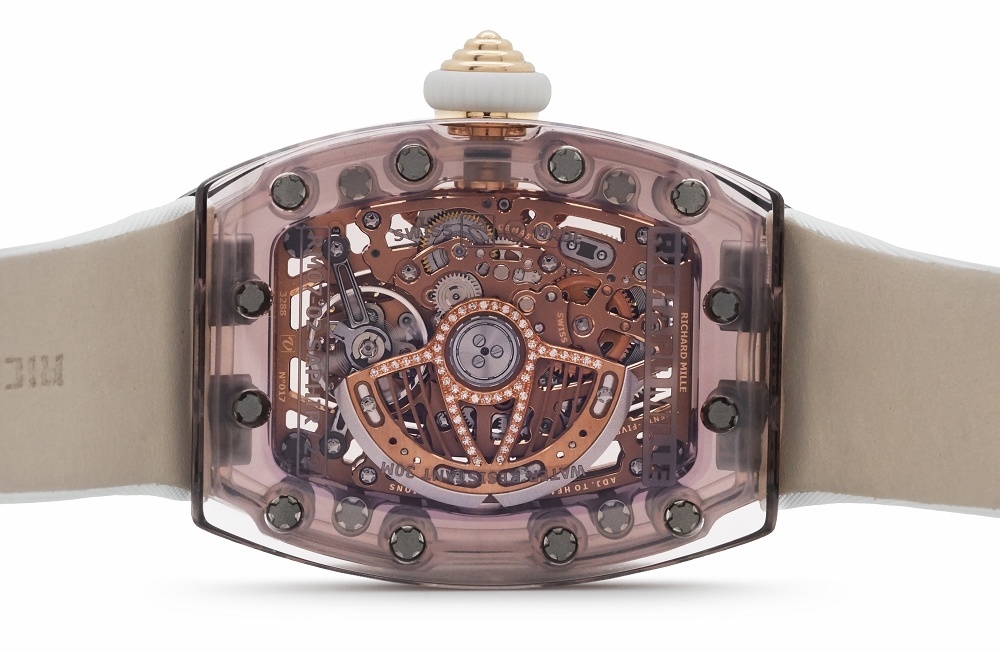 RICHARD MILLE RM 07-02 Grey Sapphire Diamond Watch