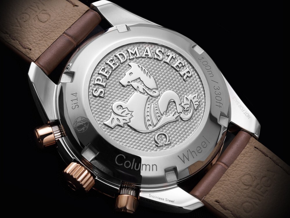 Omega Speedmaster 38 mm Cappuccino Chronograph Subdials
