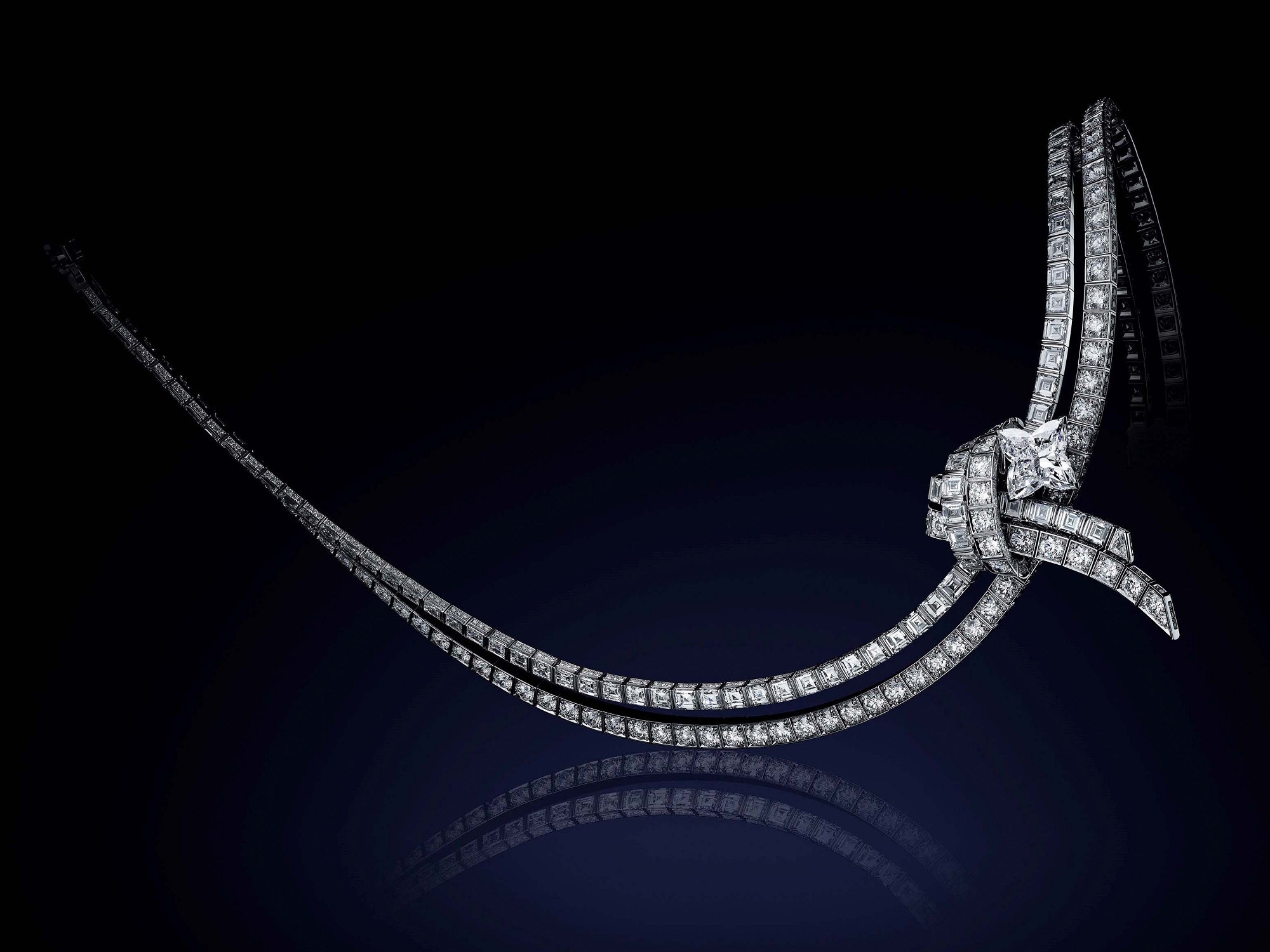 High jewelry diamond setting techniques La Star du Nord