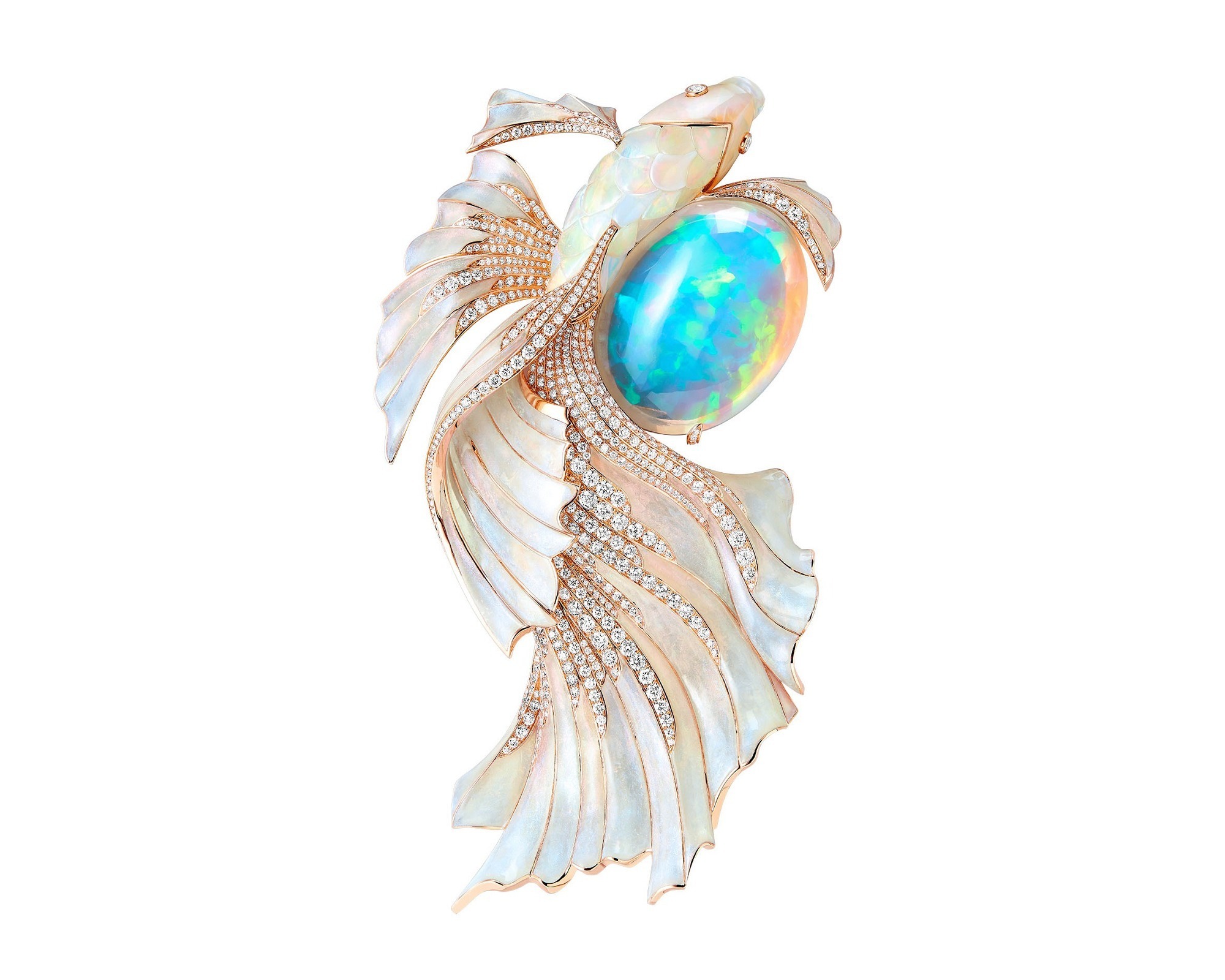 Boucheron Betta Fish Opal Detail