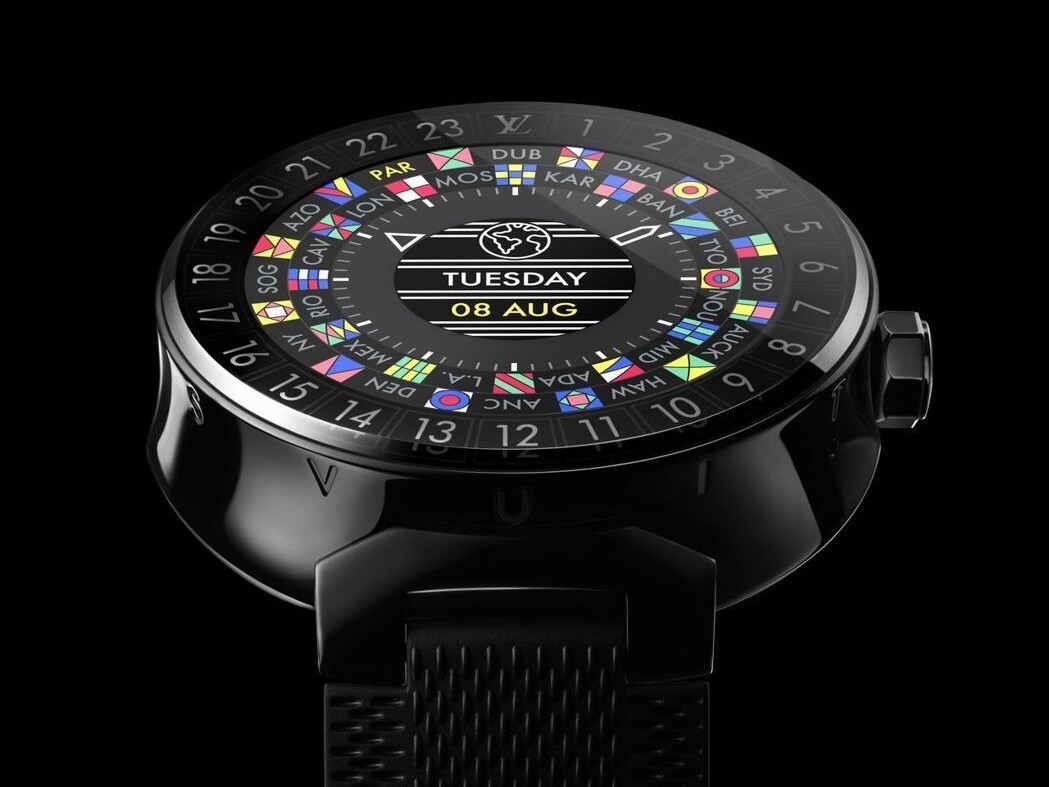 Louis Vuitton Tambour Horizon AMOLED dial