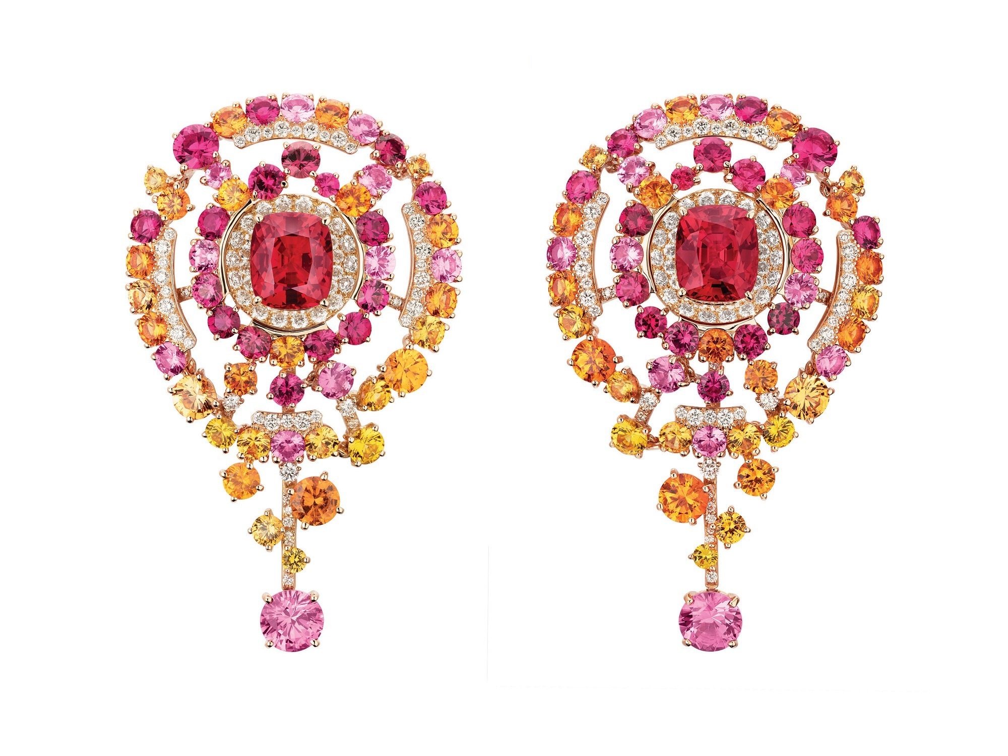 CHANEL spinel and rose gold design