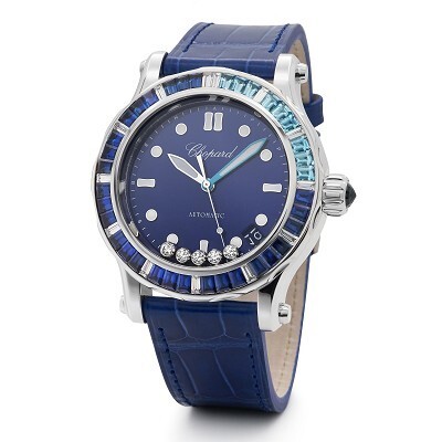 Chopard Happy Ocean Diver bezel and 40mm case