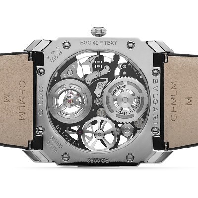 Bulgari Octo Finissimo Tourbillon platinum case