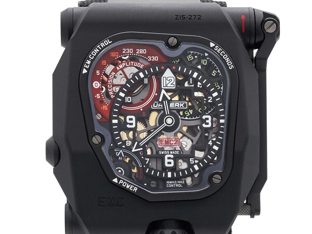 Urwerk EMC TimeHunter X-Ray skeleton dial