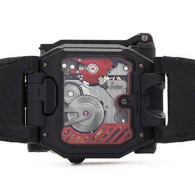 Urwerk EMC TimeHunter X-Ray titanium case