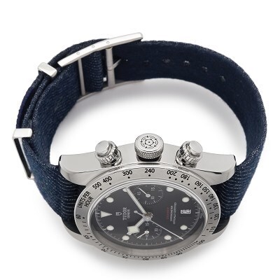 Tudor Heritage Black Bay Chrono tachymeter bezel