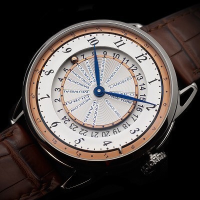 De Bethune DB25 World Traveller dial details