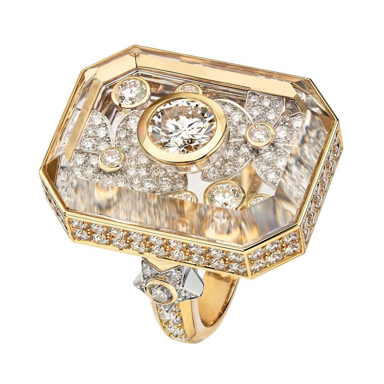 Chanel N°5 Crystal Ring May Rose