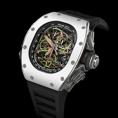 RICHARD MILLE RM 50-02 ACJ Dial Close-up