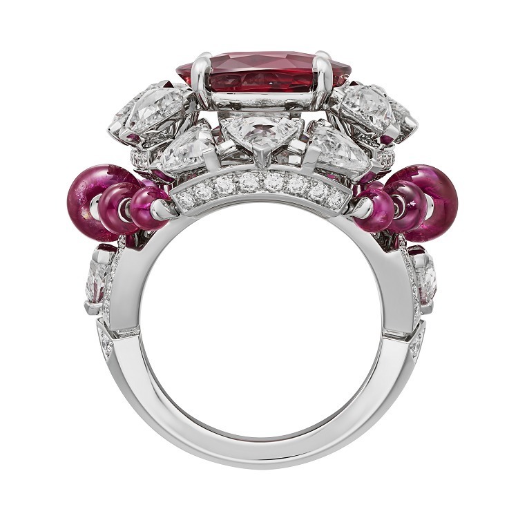 Cartier Phaan Ruby Ring perspective