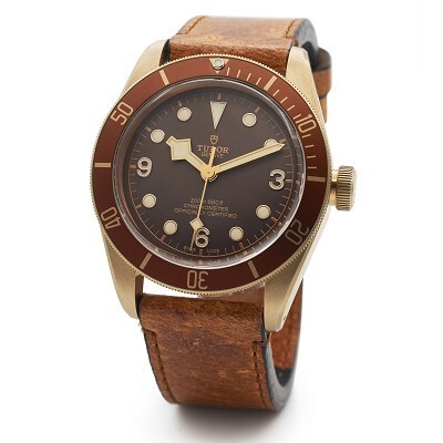 Tudor Heritage Black Bay Bronze Case Detail