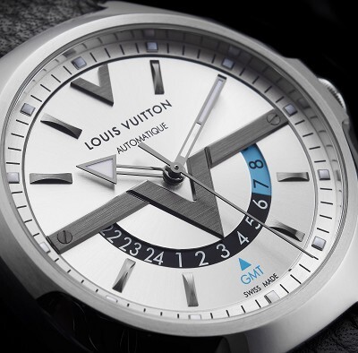Louis Vuitton Voyager GMT Dual-Time Watch GMT Display
