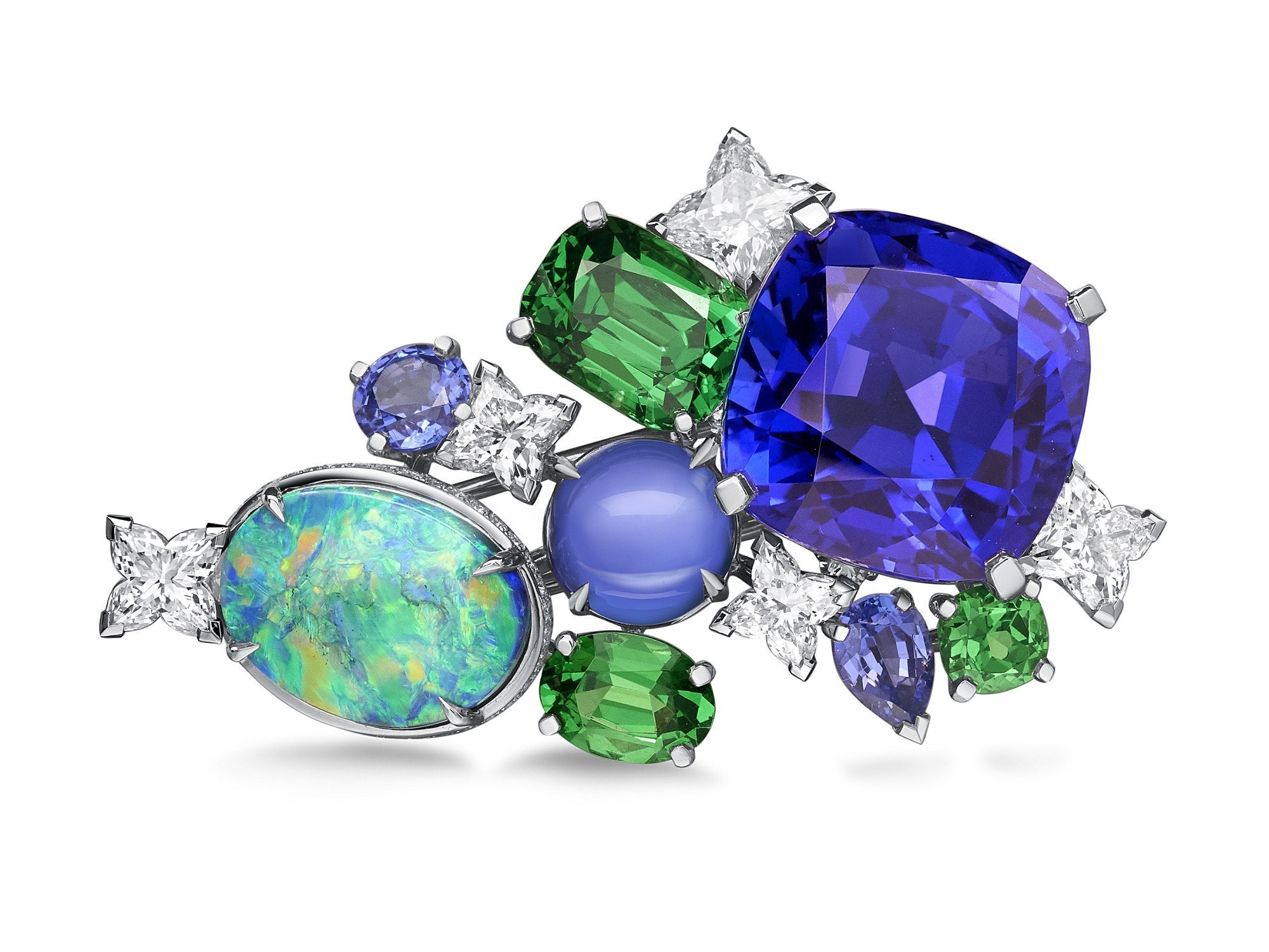 Louis Vuitton La Constellation d’Hercule brooch details