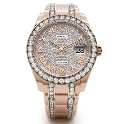 Rolex Oyster Perpetual Pearlmaster 39 Diamond Bracelet