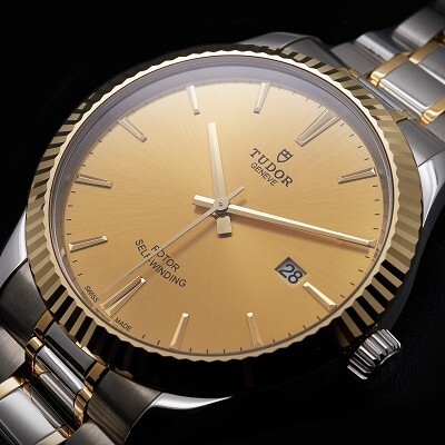 Tudor Style Two-Tone Watch