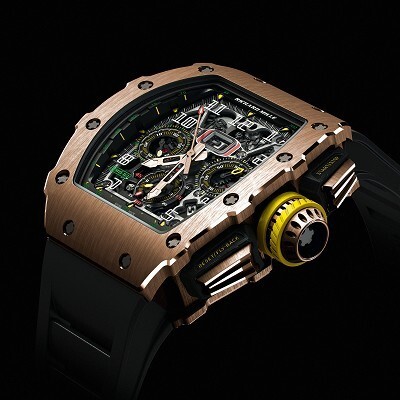 Richard Mille RM 11-03 Flyback Chronograph dial