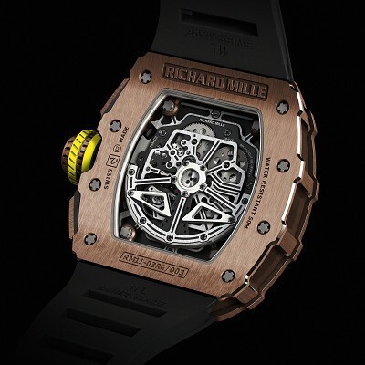 Richard Mille RM 11-03 caseback and rotor