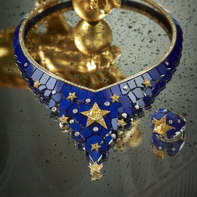 Chanel Constellation Astrale earrings star motif