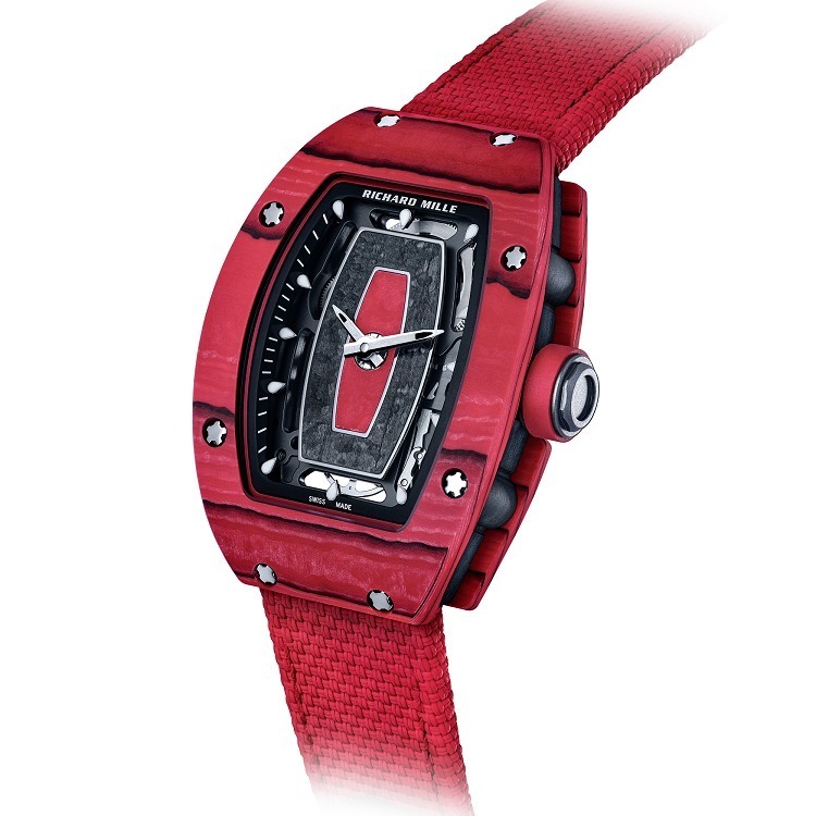 Richard Mille RM 07-01 Racing Red dial detail
