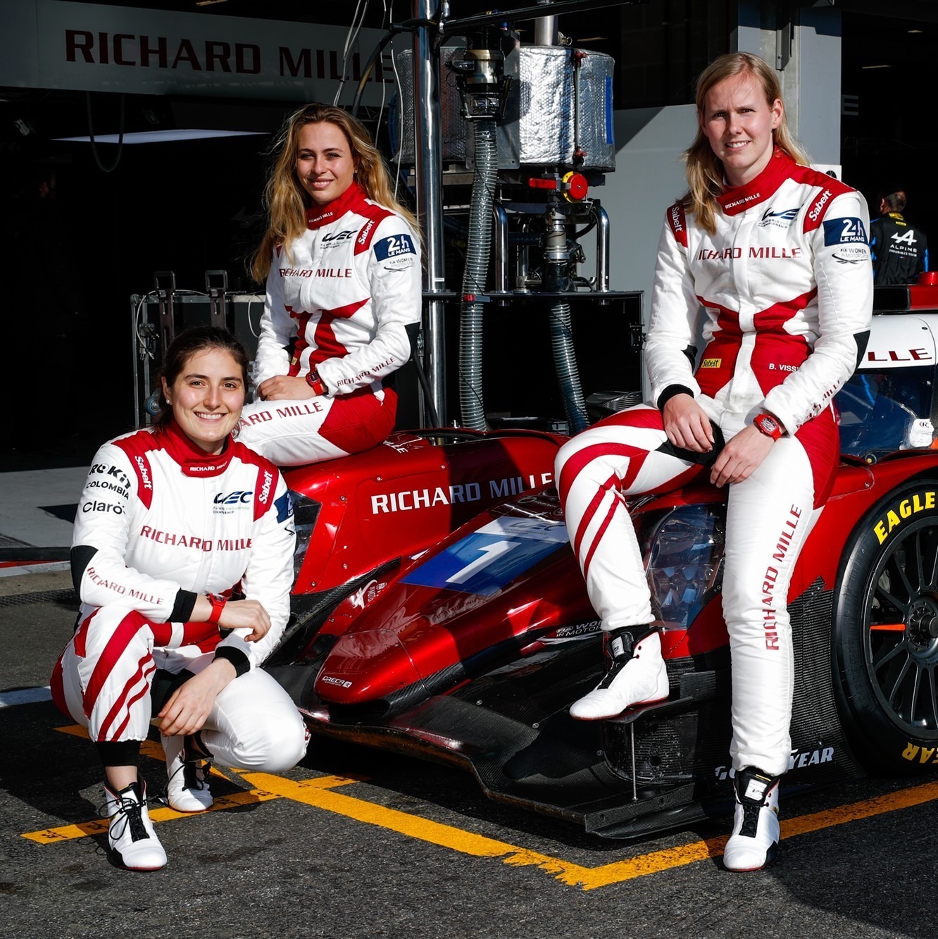 RM 07-01 Racing Red artistic capture