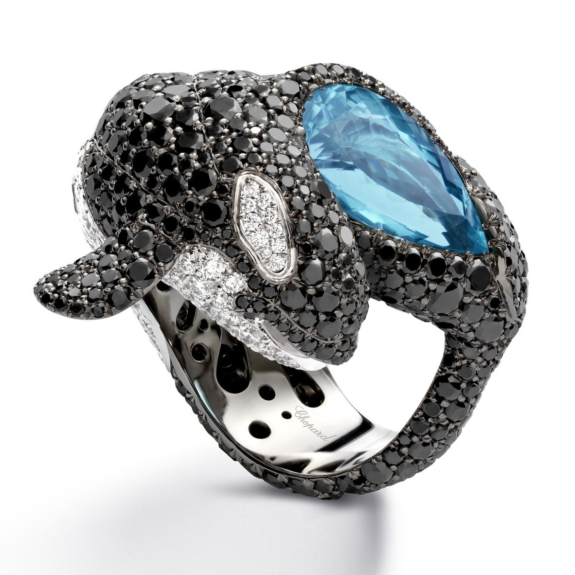 Chopard Killer Whale Ring Platinum