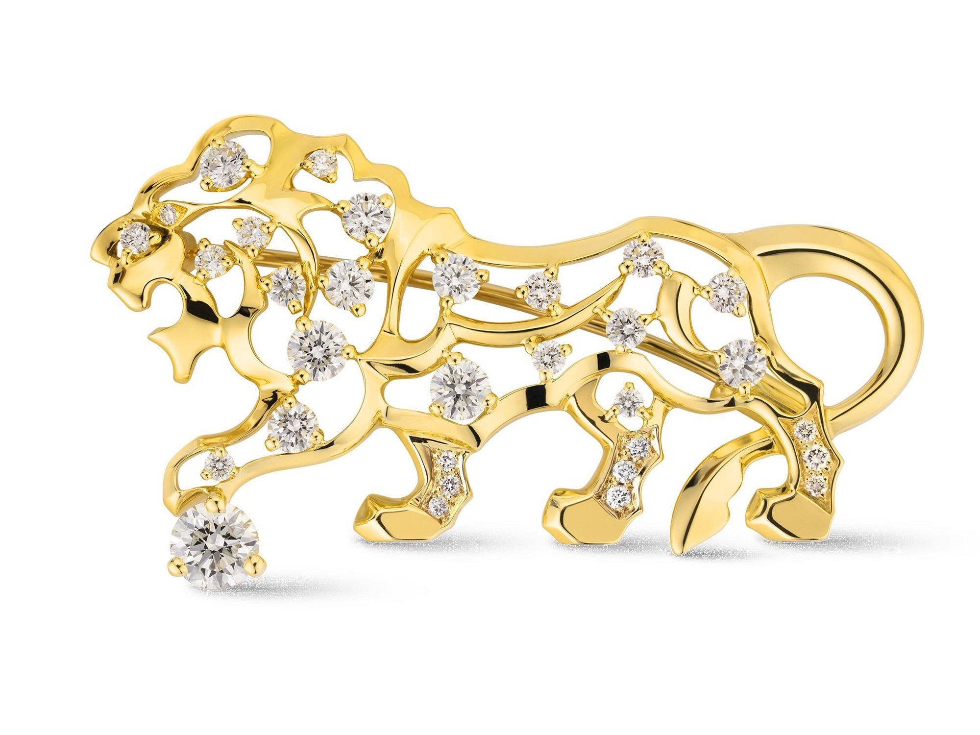 Chanel Sous le Signe du Lion Brooch