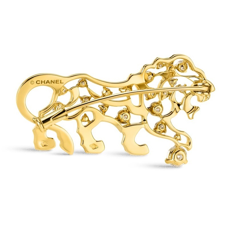 Chanel Lion Brooch Design