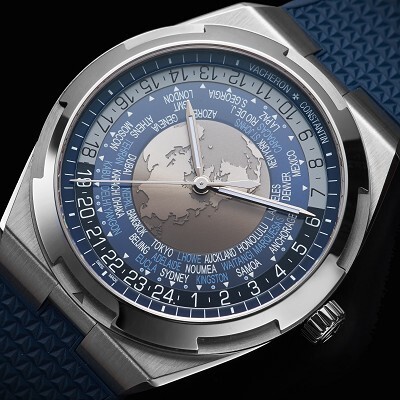Vacheron Constantin Overseas World Time 7700V globe dial