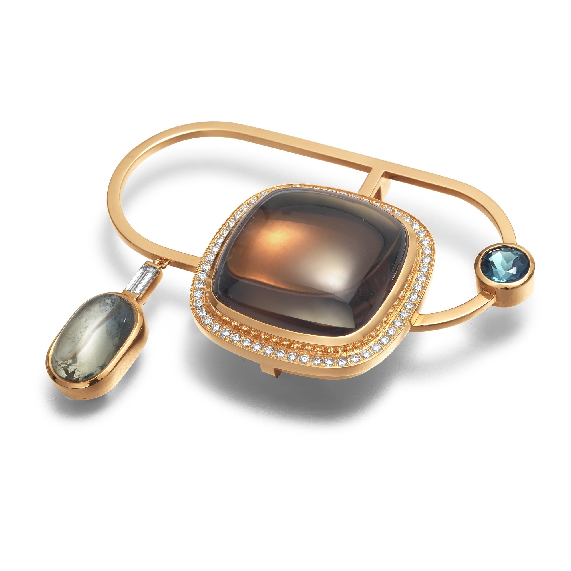 Hermès À l'écoute Brooch Close-up