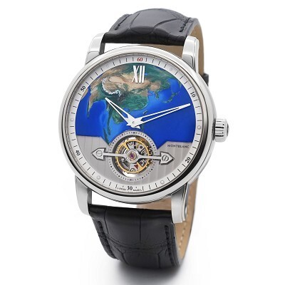 Montblanc 4810 ExoTourbillon North America Dial