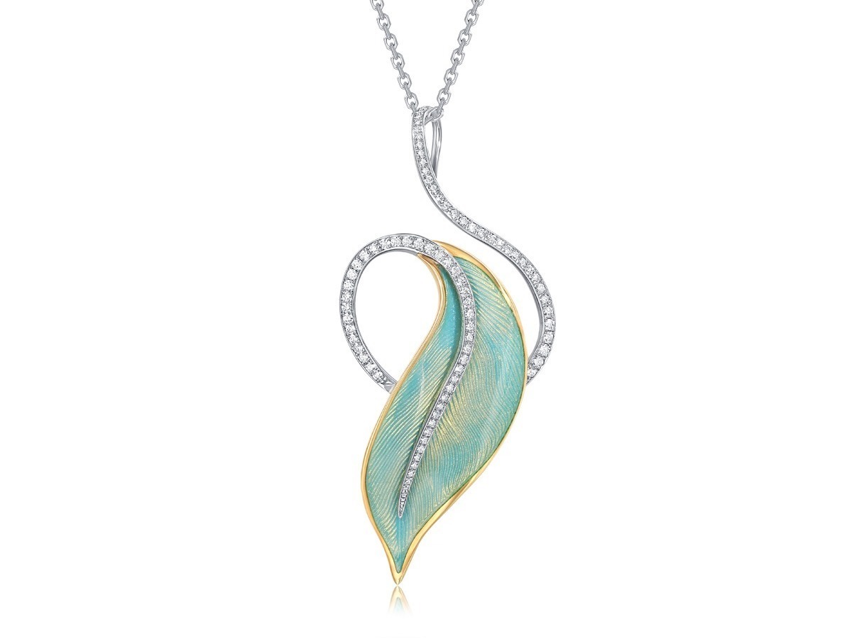 Victor Mayer Serenade collection guilloche enamel jewelry