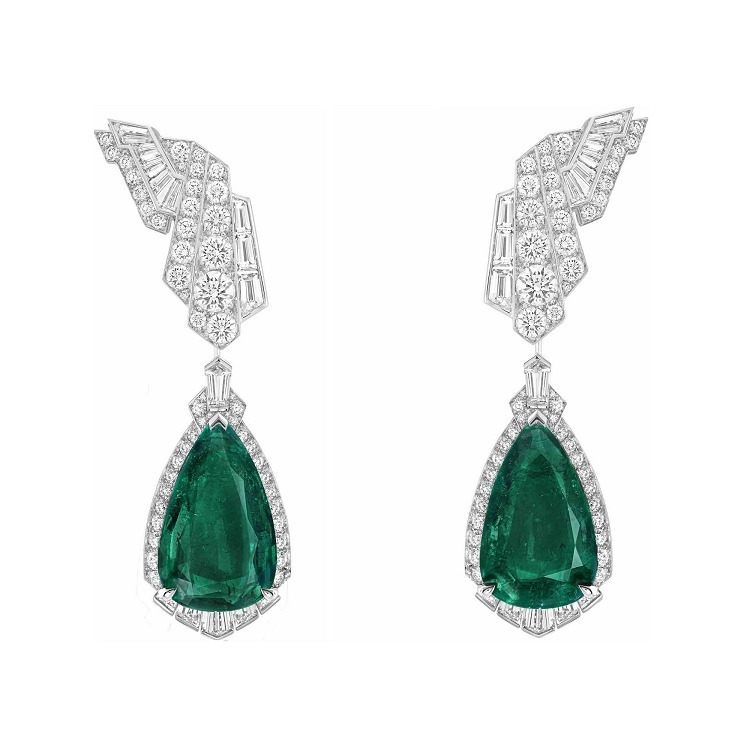 Van Cleef & Arpels emerald necklace Colombian emeralds