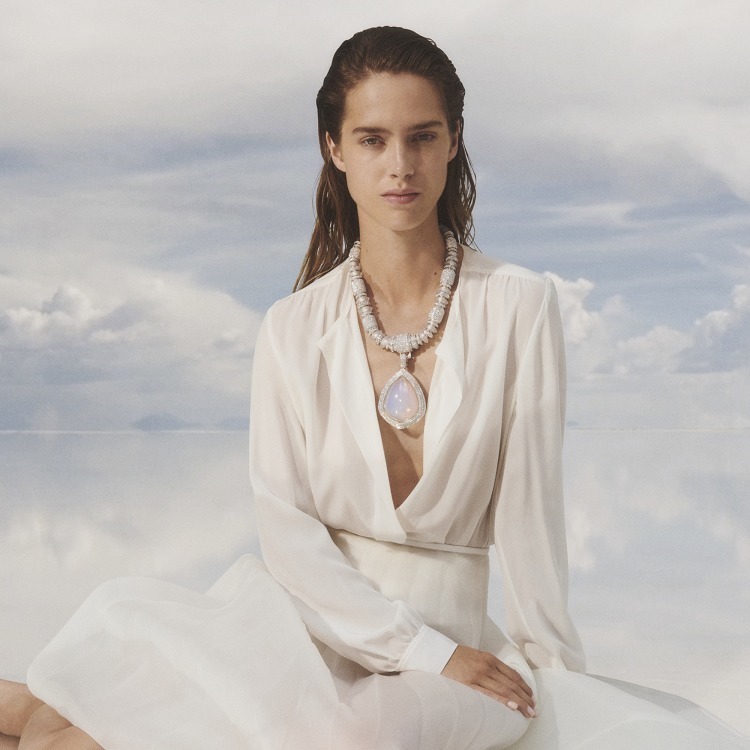 Boucheron Goutte de Ciel necklace modular design