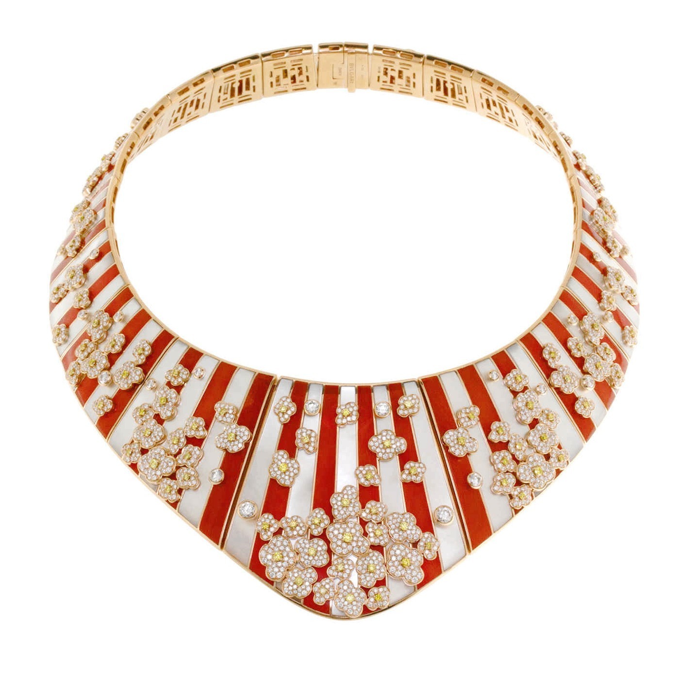 BVLGARI Popcorn high jewelry set