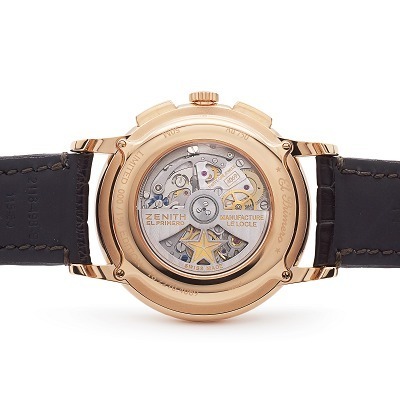 Zenith El Primero Chronograph Classic automatic movement blue column wheel