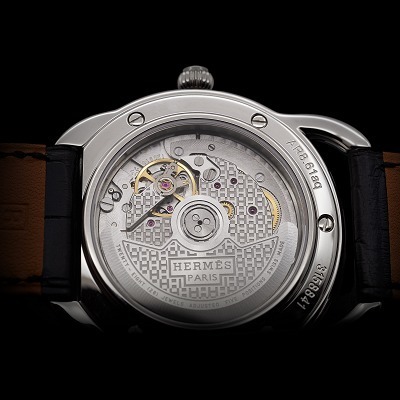 Hermès Arceau 40mm Steel Case Watch side view
