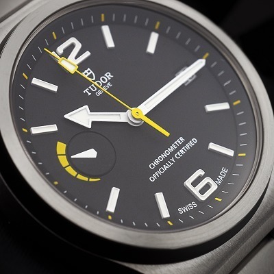 Tudor North Flag Polar Watch side view