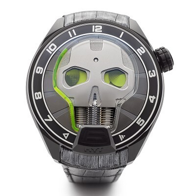HYT The Skull Liquid Time-Scale Skull Limited Edition front view