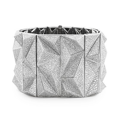 Audemars Piguet Diamond Punk White Gold Case Snow-Set with Diamonds