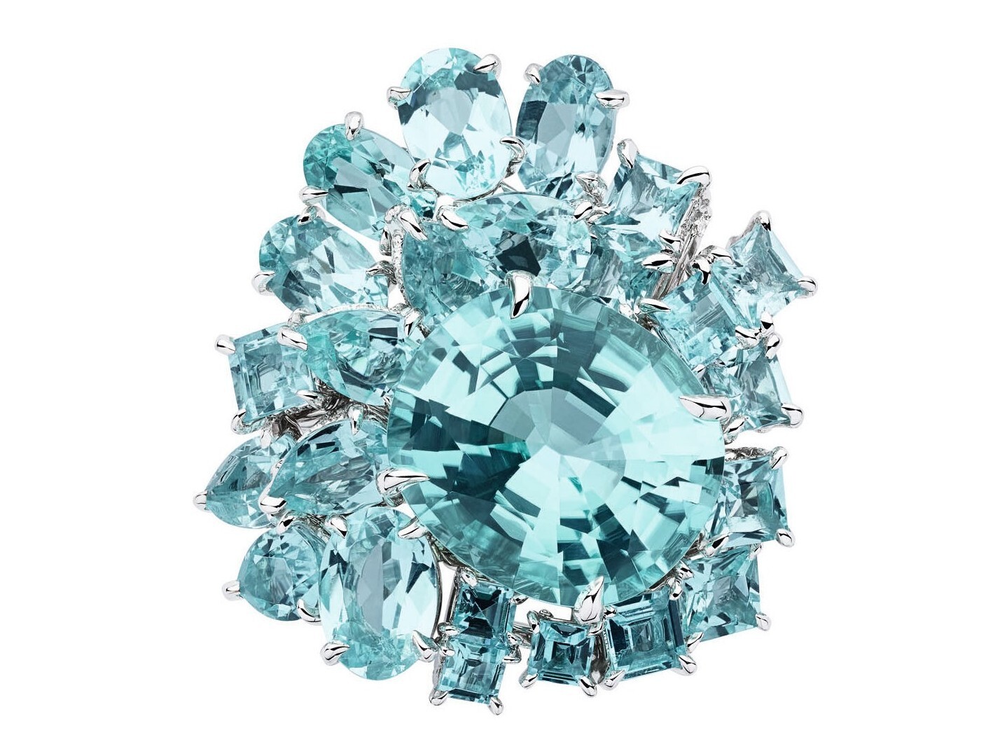 Dior Bleu Cyan Paraiba Tourmaline Ring
