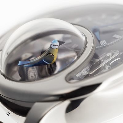 Jaquet Droz The Charming Bird Watch sapphire dome