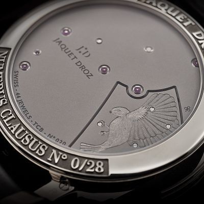 Jaquet Droz The Charming Bird Watch white gold