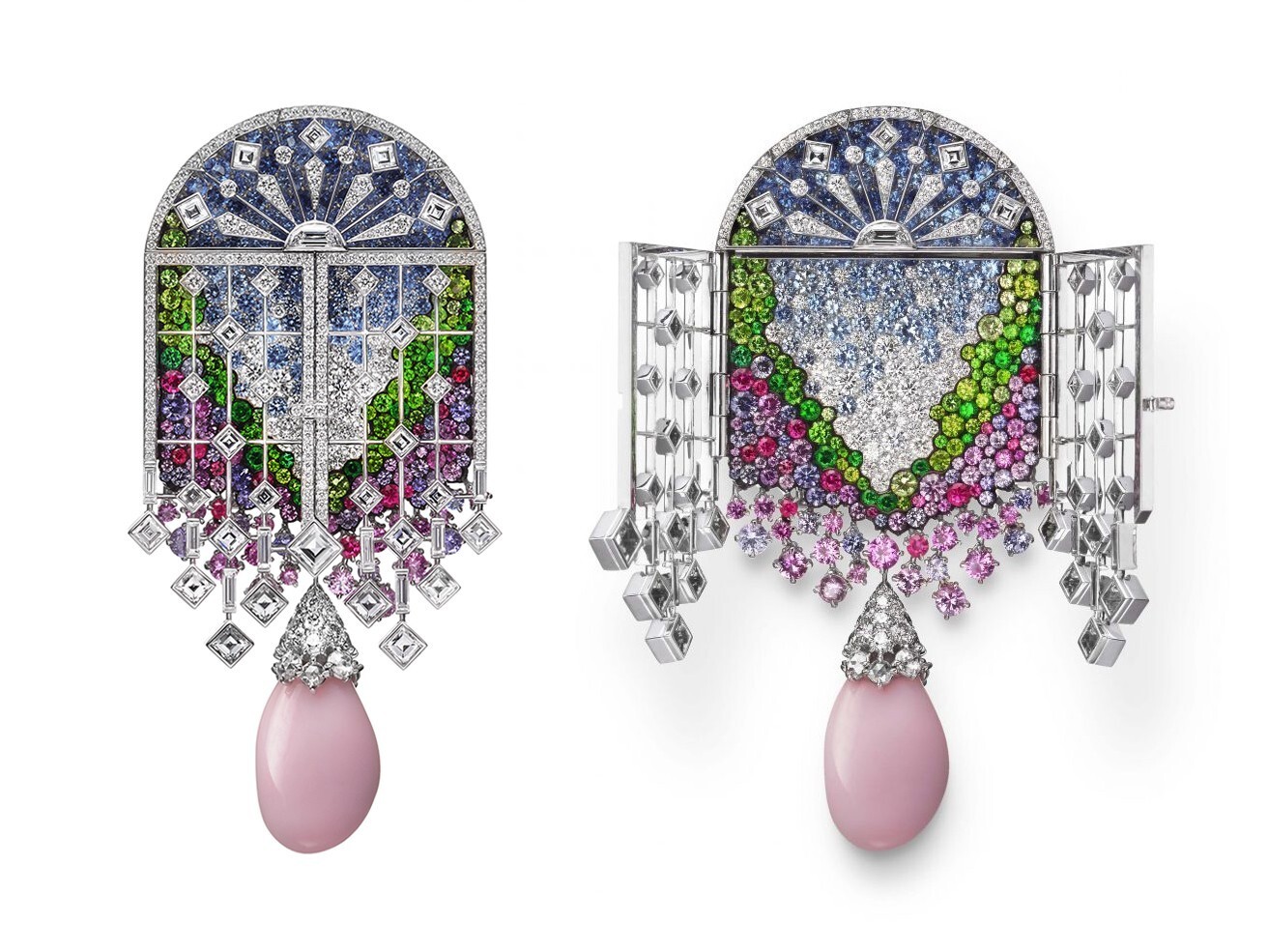 Mikimoto Jardin Mystérieux Brooch
