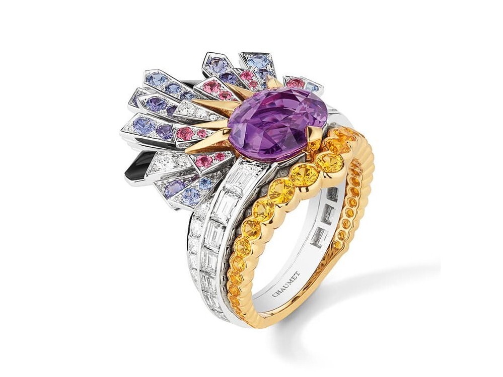 Chaumet Lueurs d’Orage ring details
