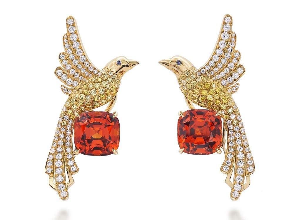 Tiffany Feathered Cloak Earrings
