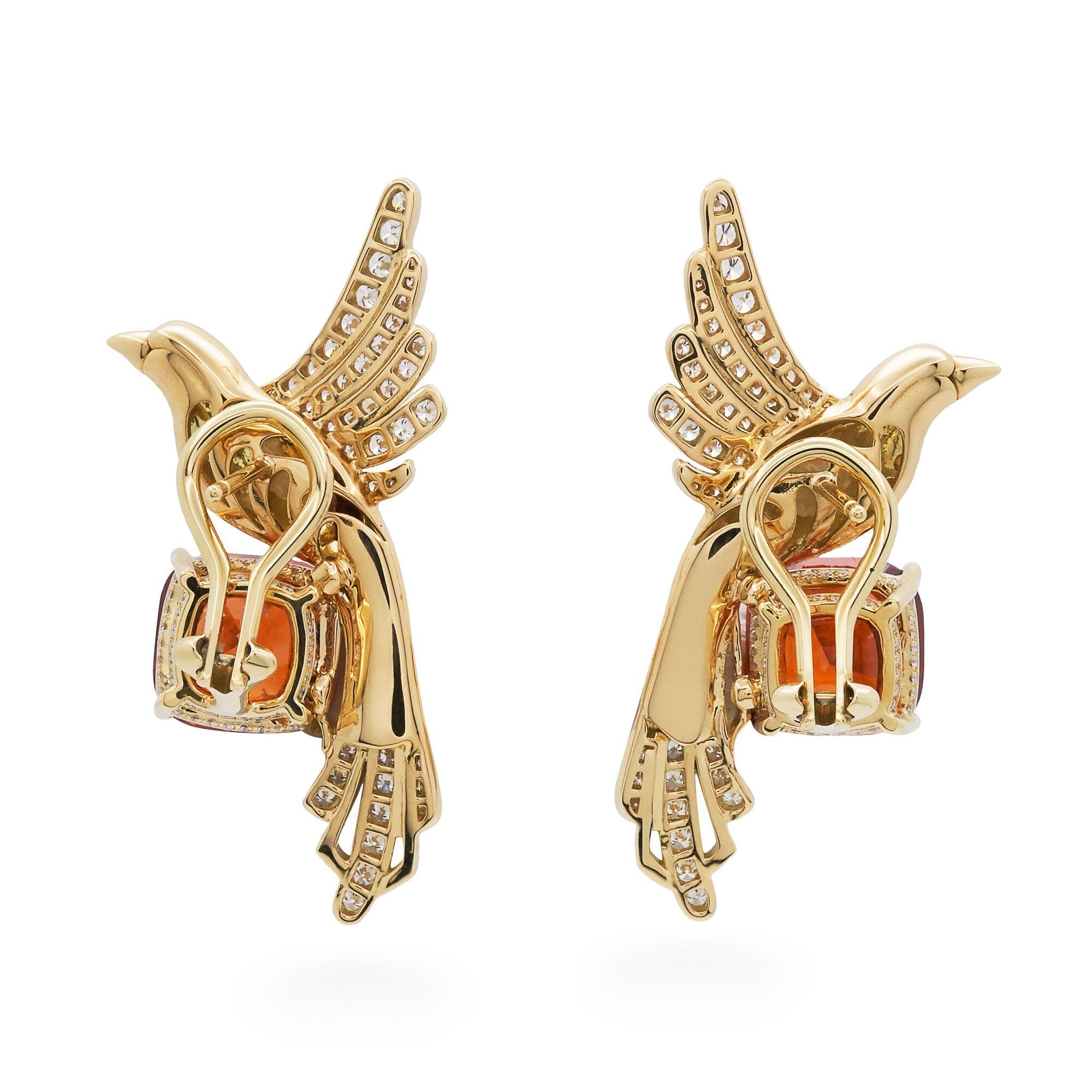 Tiffany Feathered Cloak Earrings