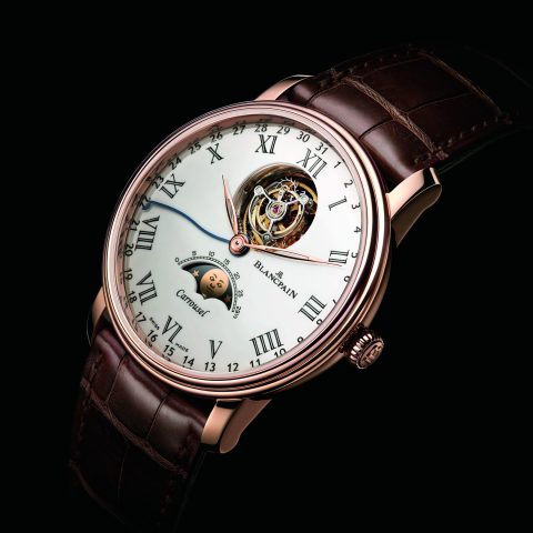 Blancpain Villeret Carrousel Phases de Lune watch