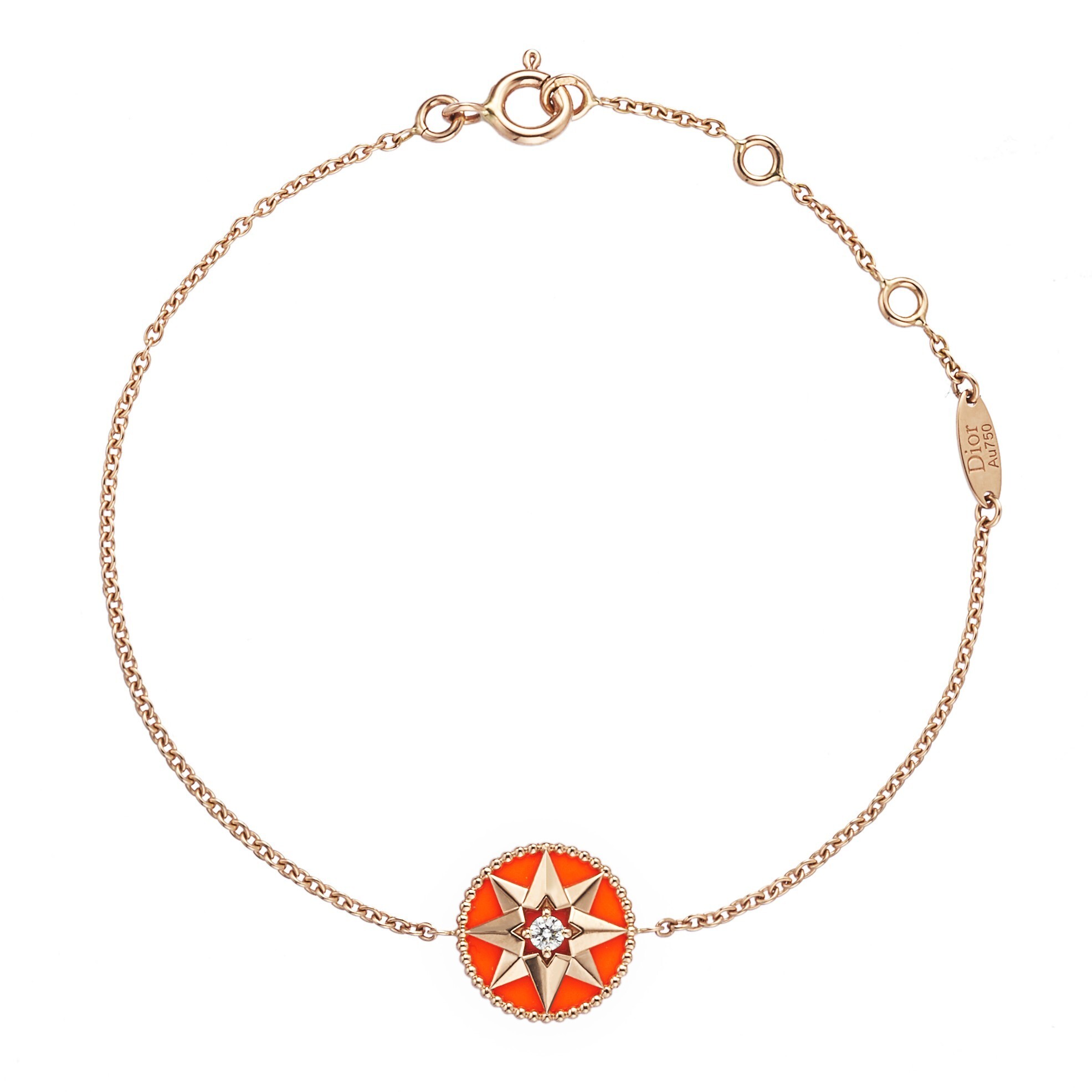 Elegant Dior Rose des Vents bracelet styled on a wrist