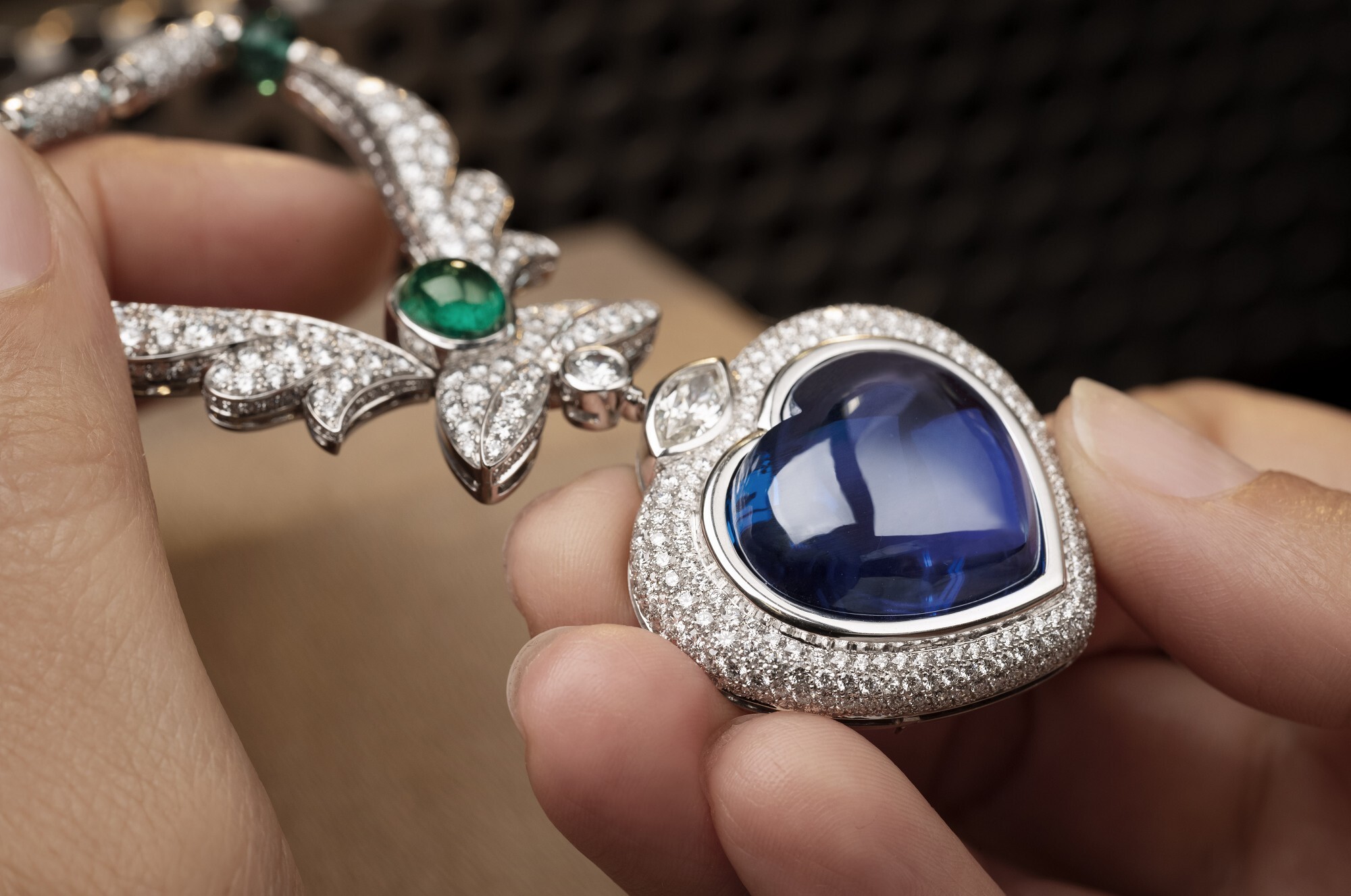 Bulgari Pop Heart Necklace - Artisanal Craftsmanship Detail